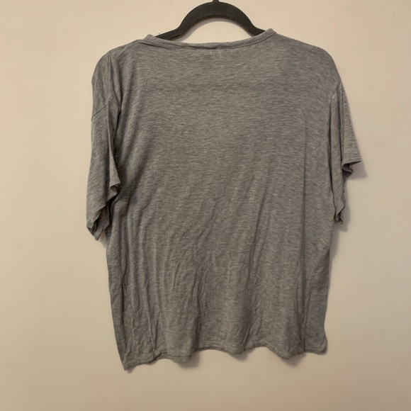 Grey V-neck shirt - Picture 1 of 2